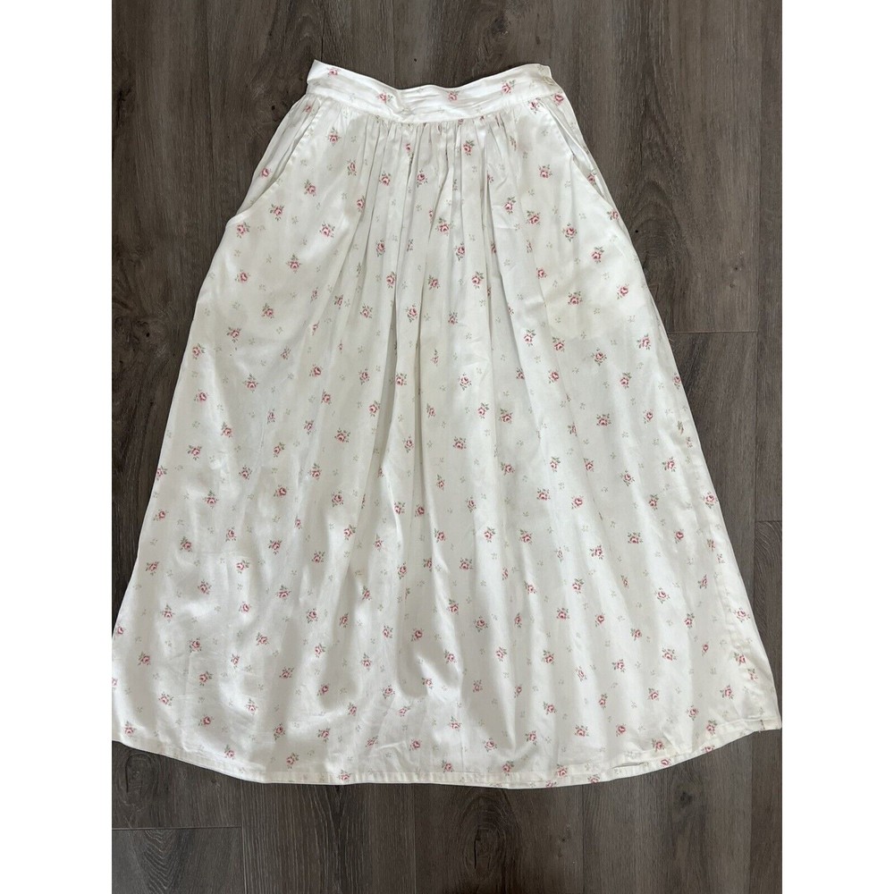 Vintage Cambridge Spirit Full Length Skirt Cottage Core Tea Grandmillennial 4